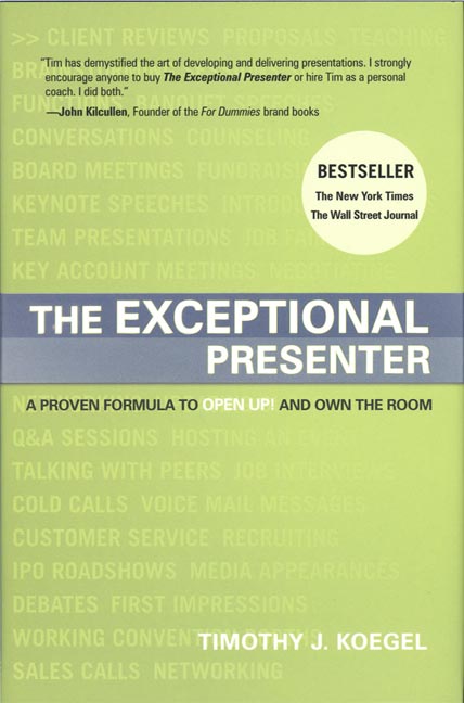 Title details for The Exceptional Presenter by Tim Koegel - Wait list